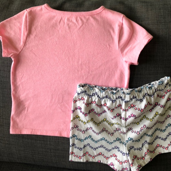 Girls Summer PJ Top & Bottom Set (24 M) - Picture 5 of 5